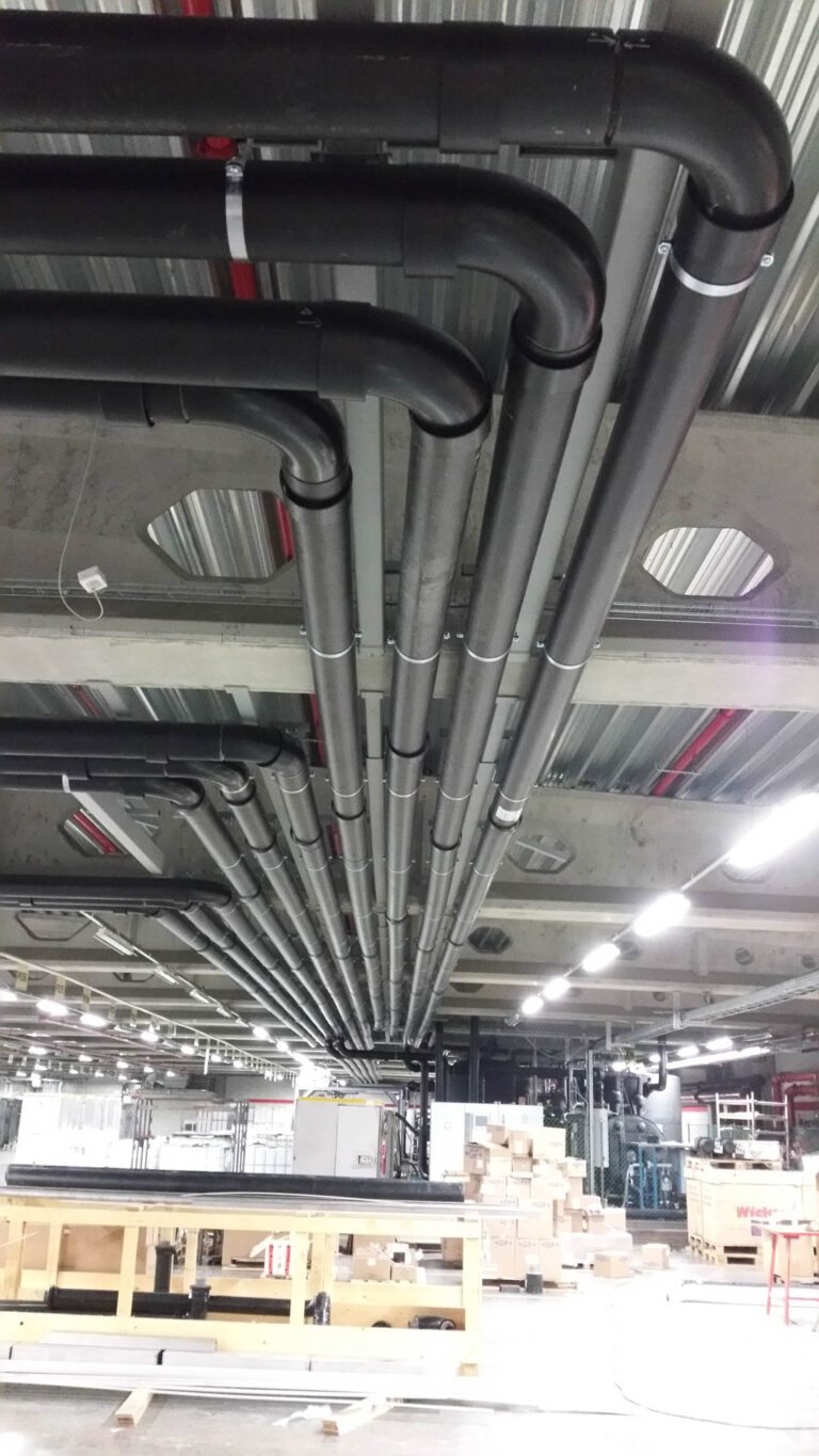 foto realisatie hdpe Piping