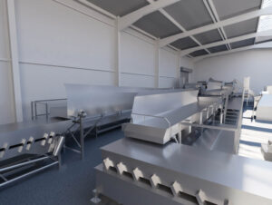 Visualisatie van deel installatie uit masterplan